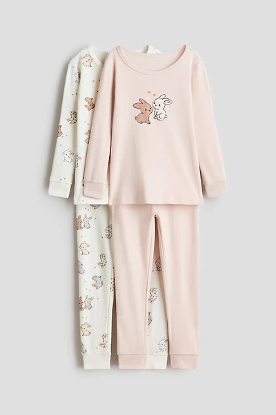 2-pack Snug Fit Cotton Pajamas