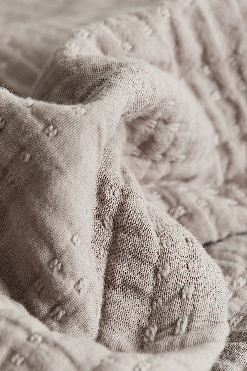 Couvre-lit en mousseline de coton