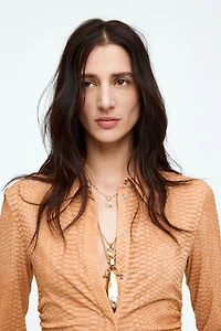 Chemise en voile à effet plissé