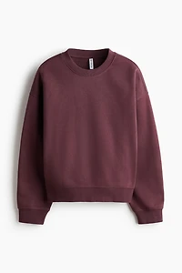 Sweatshirt with Printed Motif