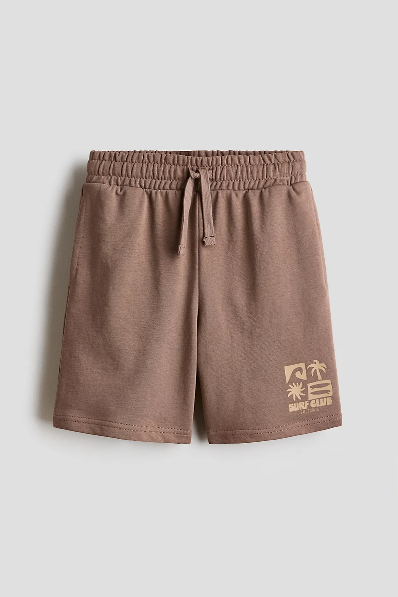Printed Sweatshorts