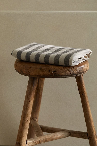 Linen-blend Bath Sheet