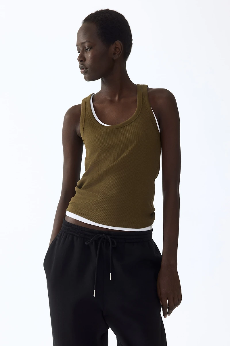 Ribbed Tank Top
