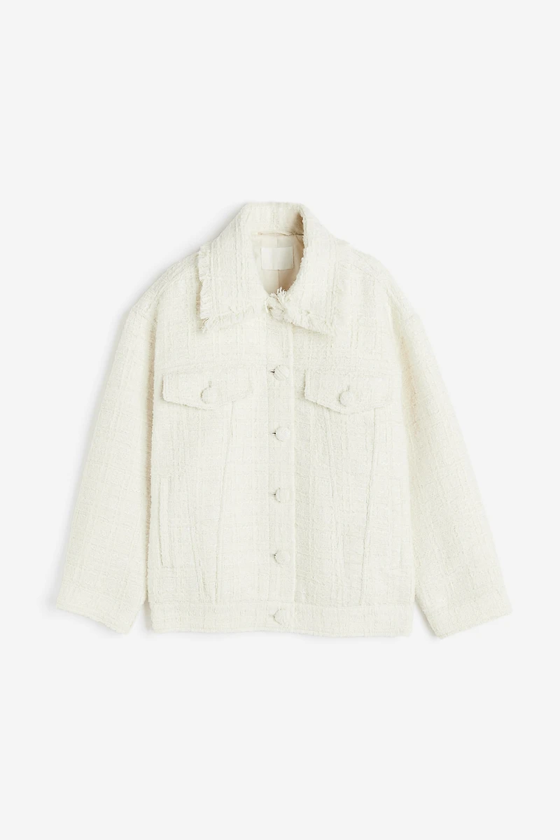 Textured-weave Jacket