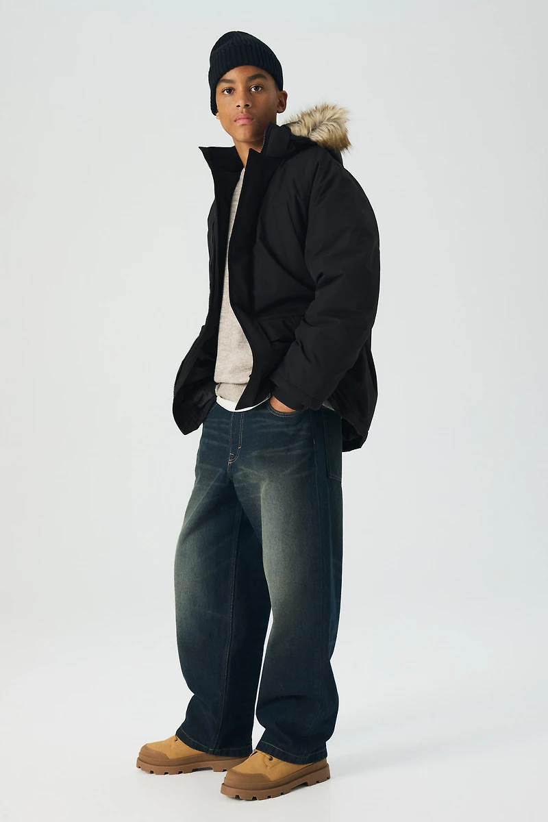 Water-Repellent Padded Parka