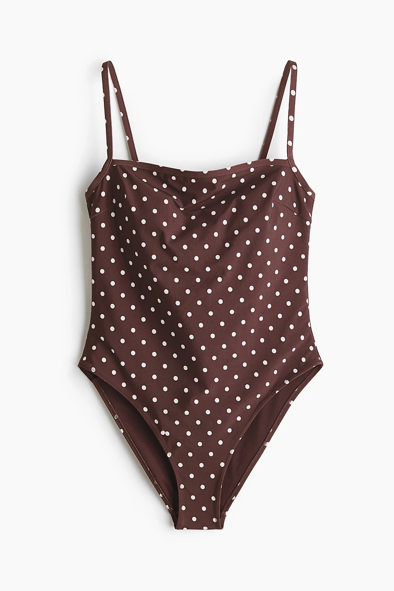 Maillot de bain coussiné High Leg