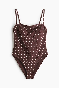 Maillot de bain coussiné High Leg