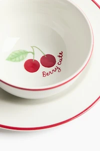 3-Piece Children's Porcelain Tableware Set