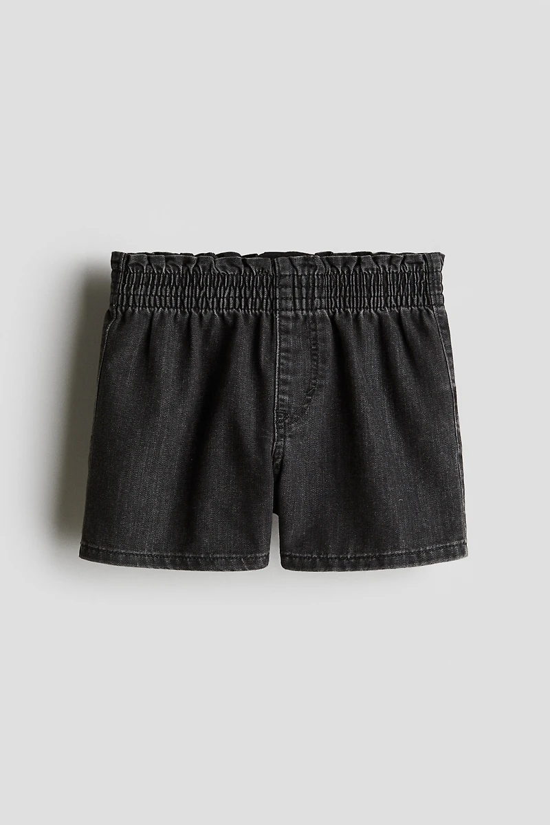 Loose Fit Denim Shorts