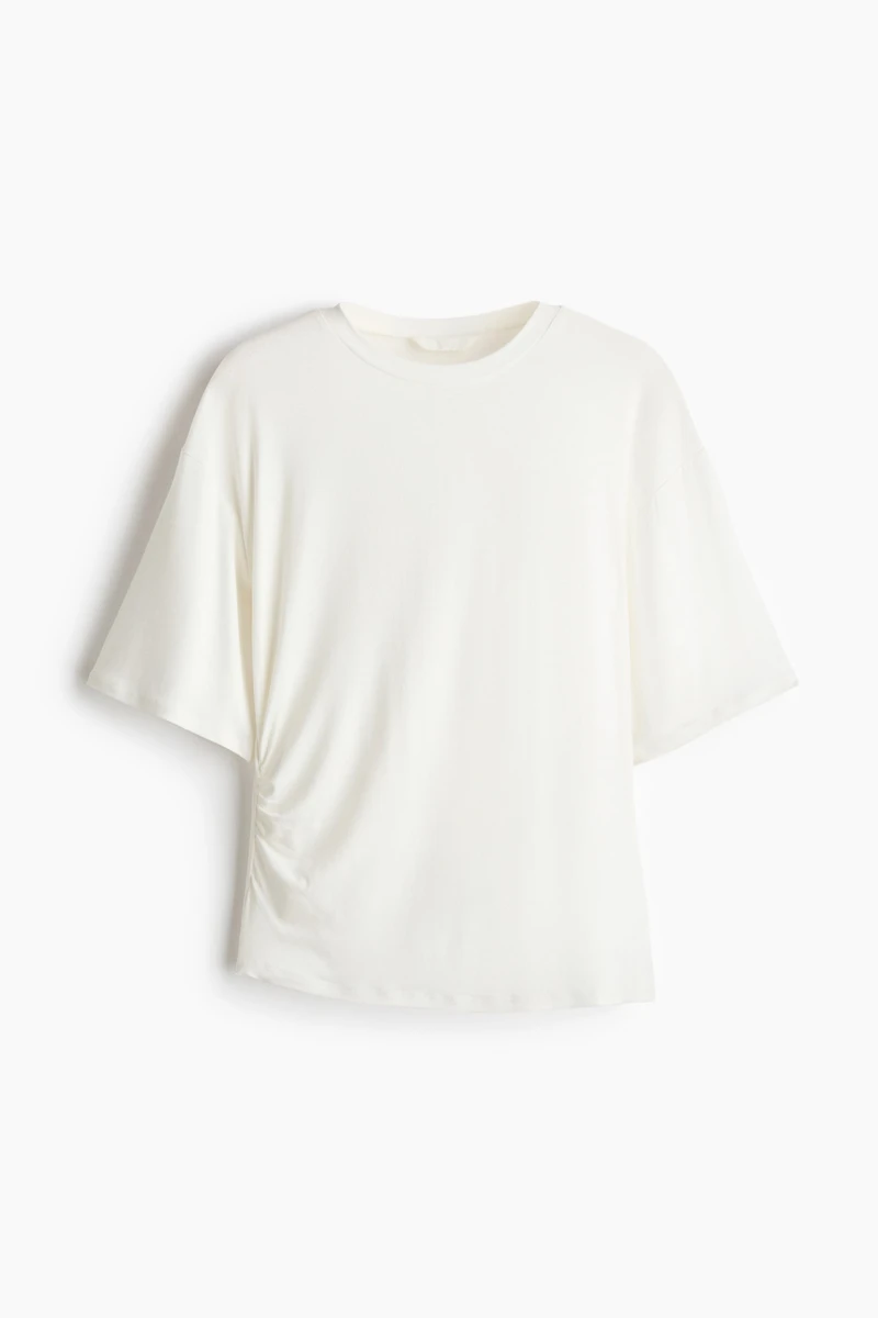 Draped Viscose Top