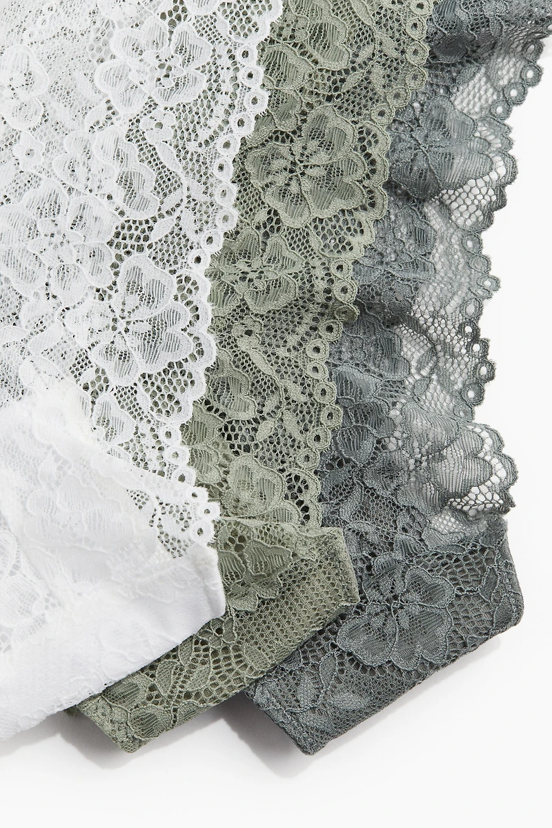 5-pack Lace Hipster Briefs