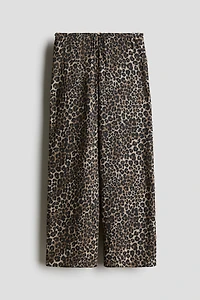 Textured Jersey Pants