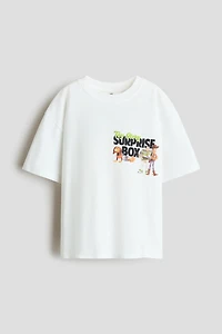 T-shirt ample imprimé