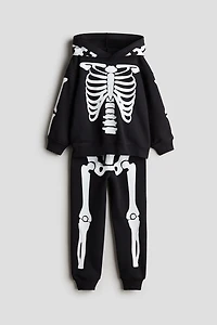 2-piece Printed Sweatsuit