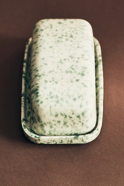 Stoneware Butter Dish