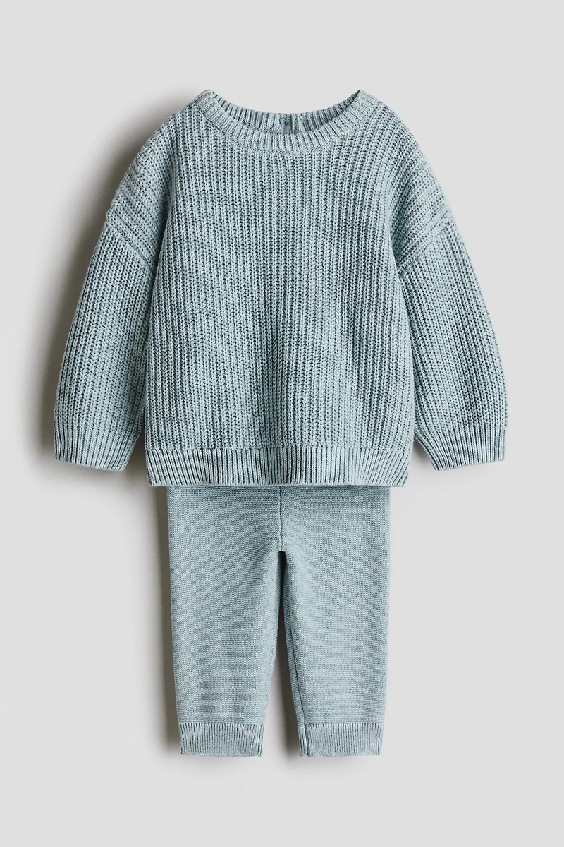 2-piece Cotton Knit Set