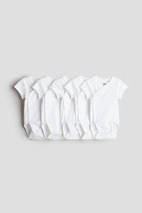 5-pack Cotton Bodysuits