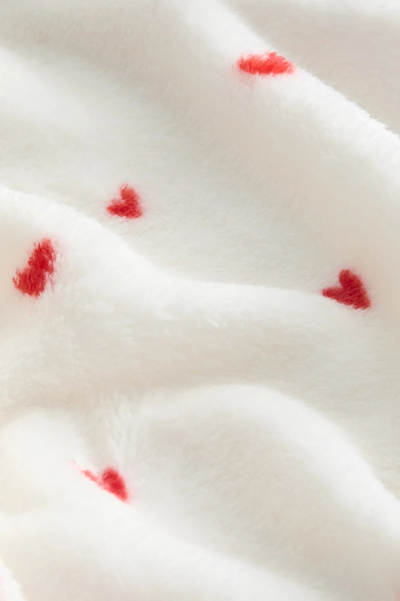 Couverture en polar à motif