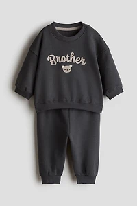 2-Piece Sibling Sweatshirt and Joggers Set