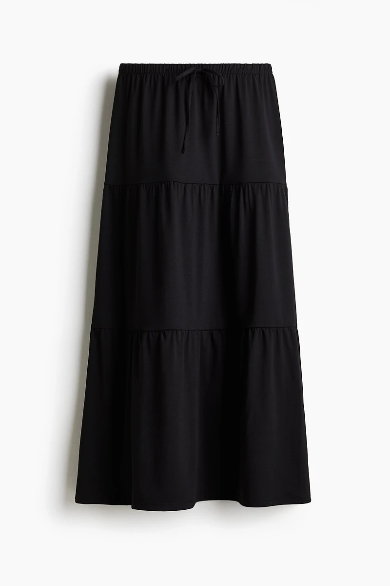 Tiered Maxi Skirt