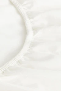 Fitted Crib Sheet in Cotton