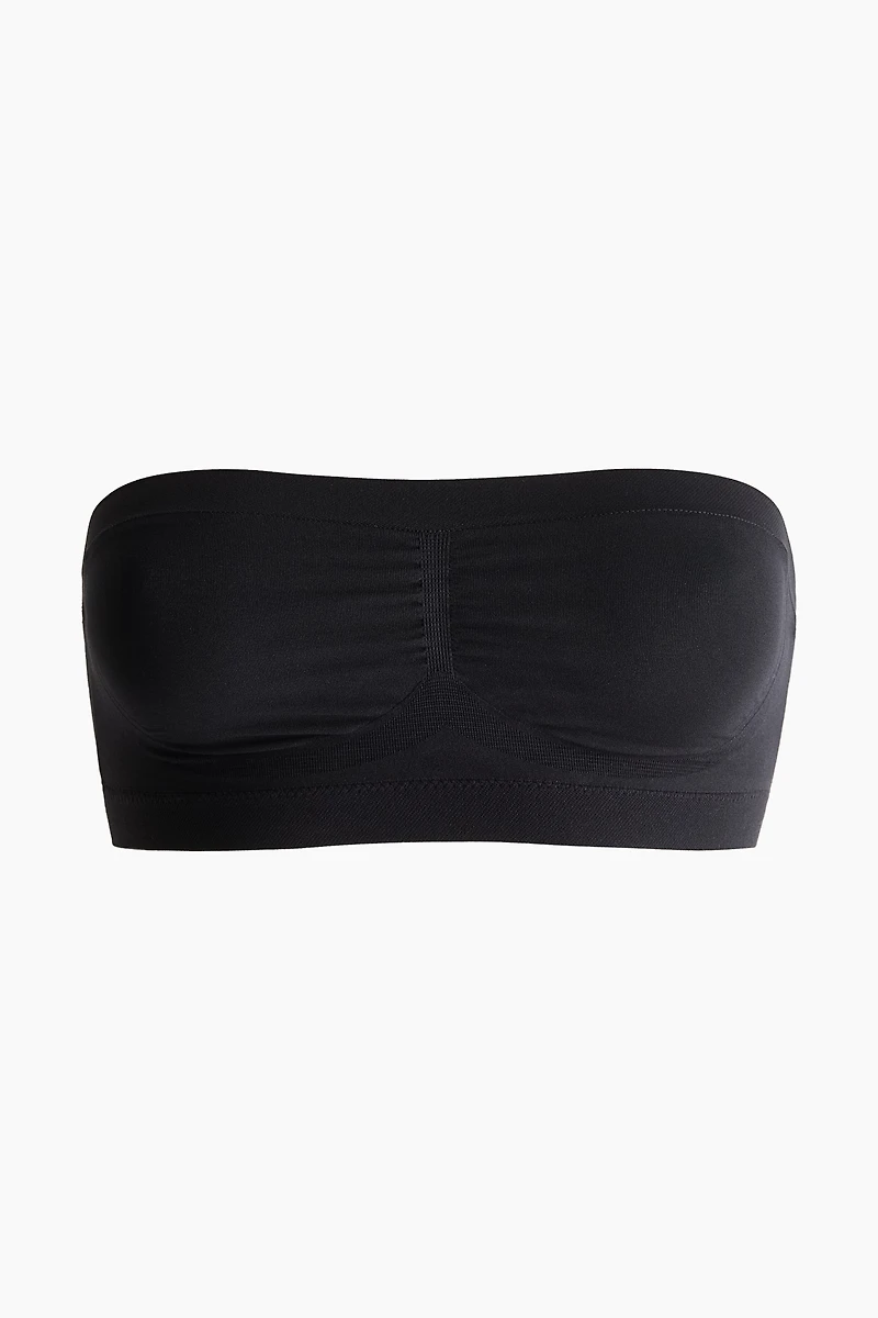 Seamless Soft-Cup Bandeau Bra