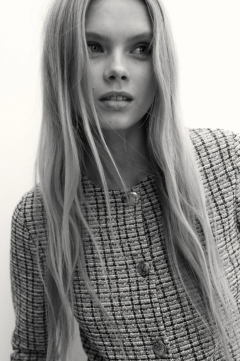 Textured Jersey Cardigan
