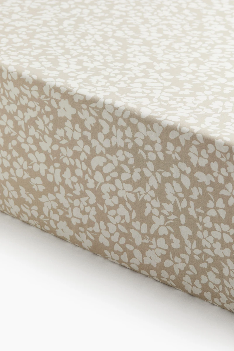 King/Queen Cotton Fitted Sheet