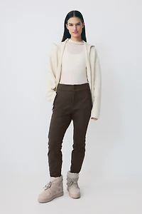 Pantalon de ski à l'intérieur brossé