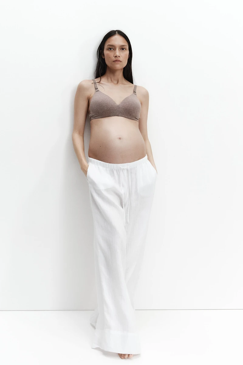 MAMA 2-pack Padded Cotton Nursing Bras