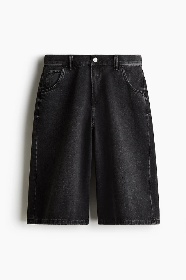 H&M Super-Baggy Denim Shorts Upper Canada Mall