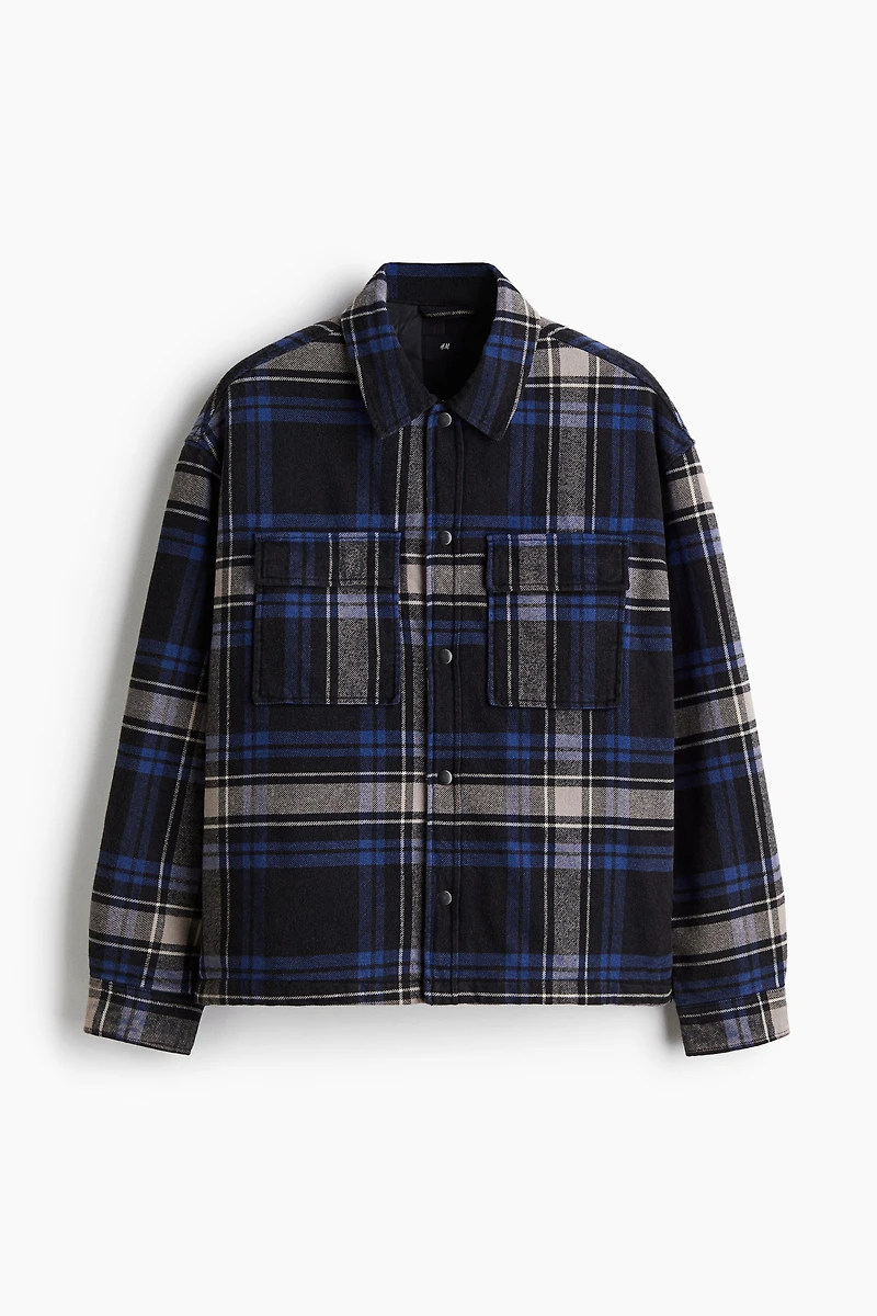 Oversized Flannel Overshirt
