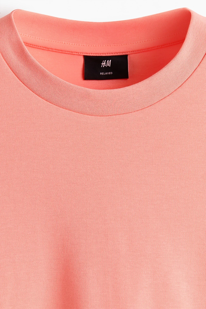Loose-Fit Interlock T-Shirt