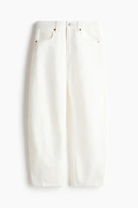 Barrel Regular Waist Ankle Jeans