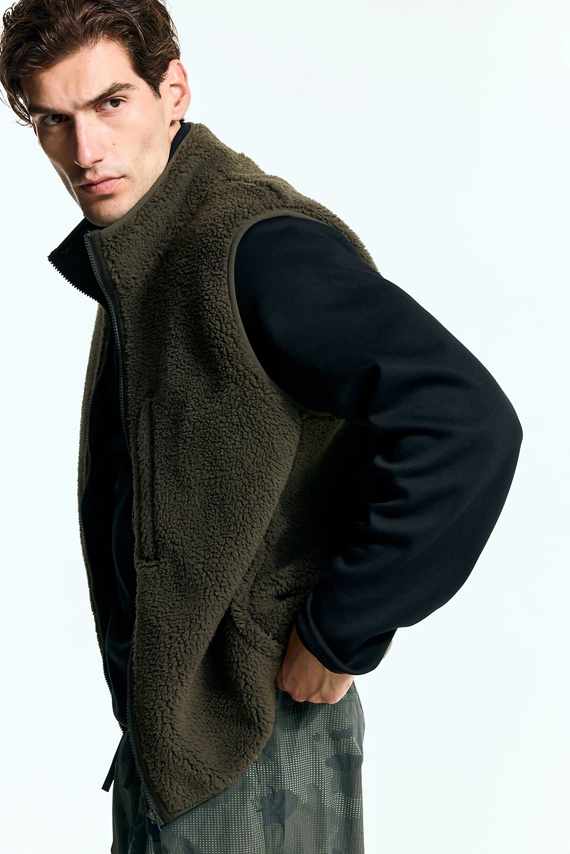 Veste sans manches classique en polar