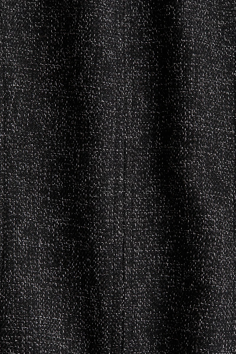 Robe à manches longues en bouclé