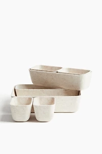 Ensemble de 7 paniers de rangement en feutre