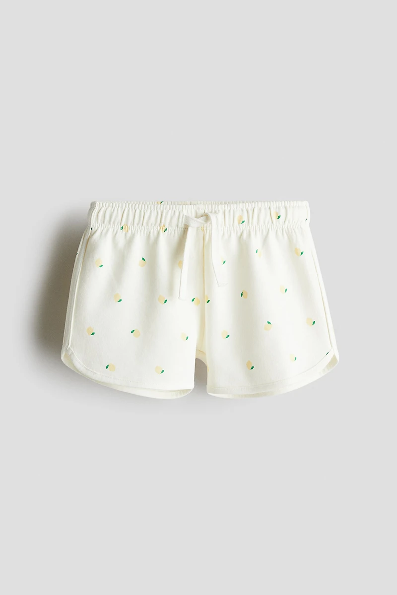 Short en molleton de coton
