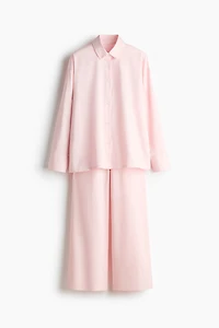 Cotton Satin Pajamas