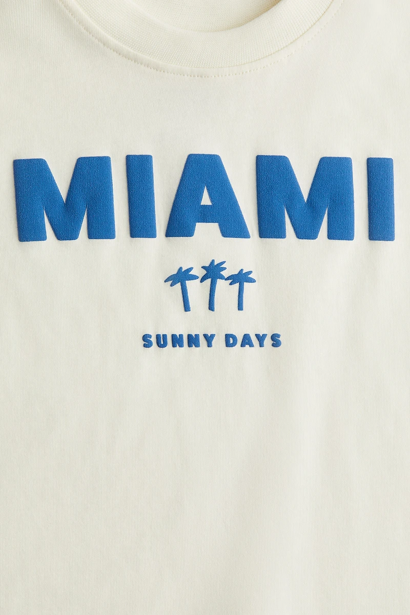 Loose-Fit Printed T-Shirt