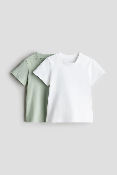 Lot de 2 T-shirts en coton