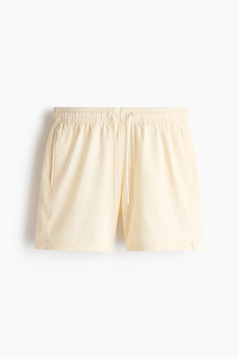 Seersucker Swim Shorts