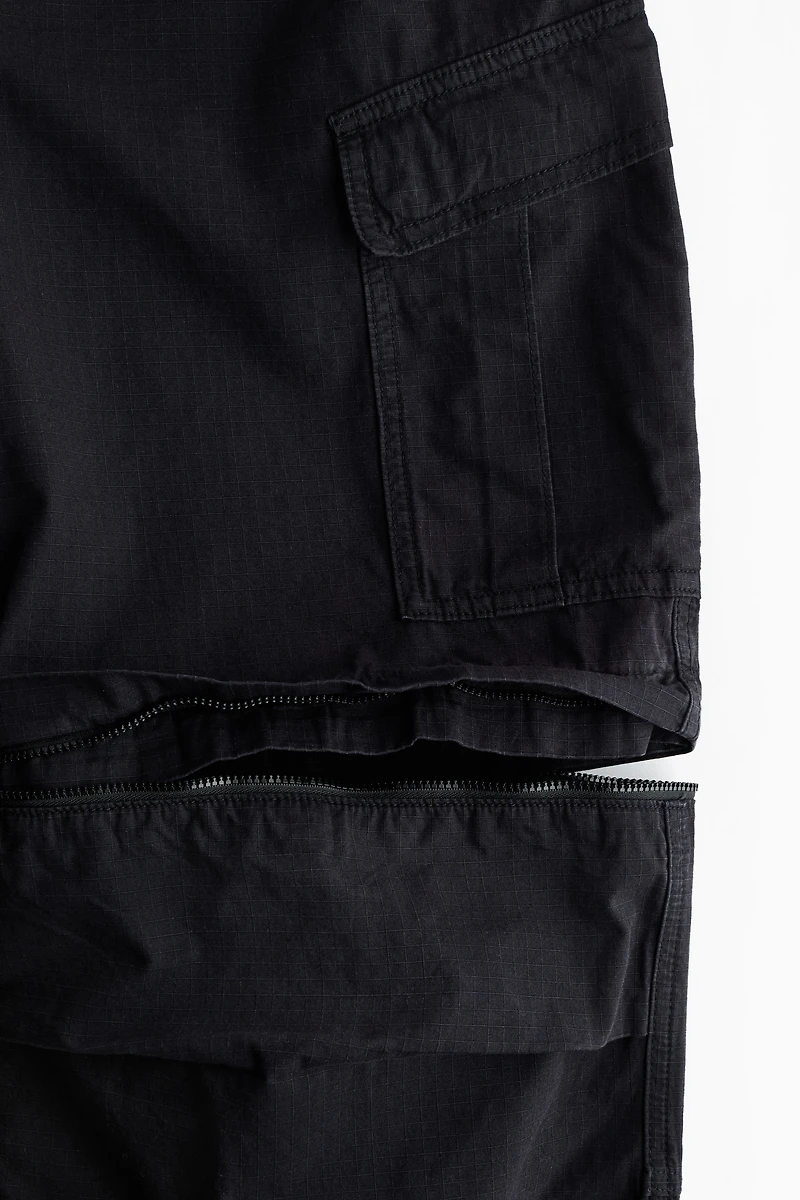 Loose-Fit Zip-Off Cargo Pants