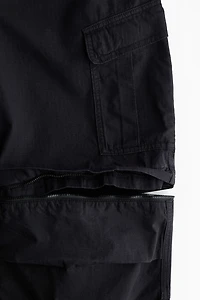 Loose-Fit Zip-Off Cargo Pants