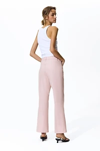 Bootcut Cotton Canvas Pants