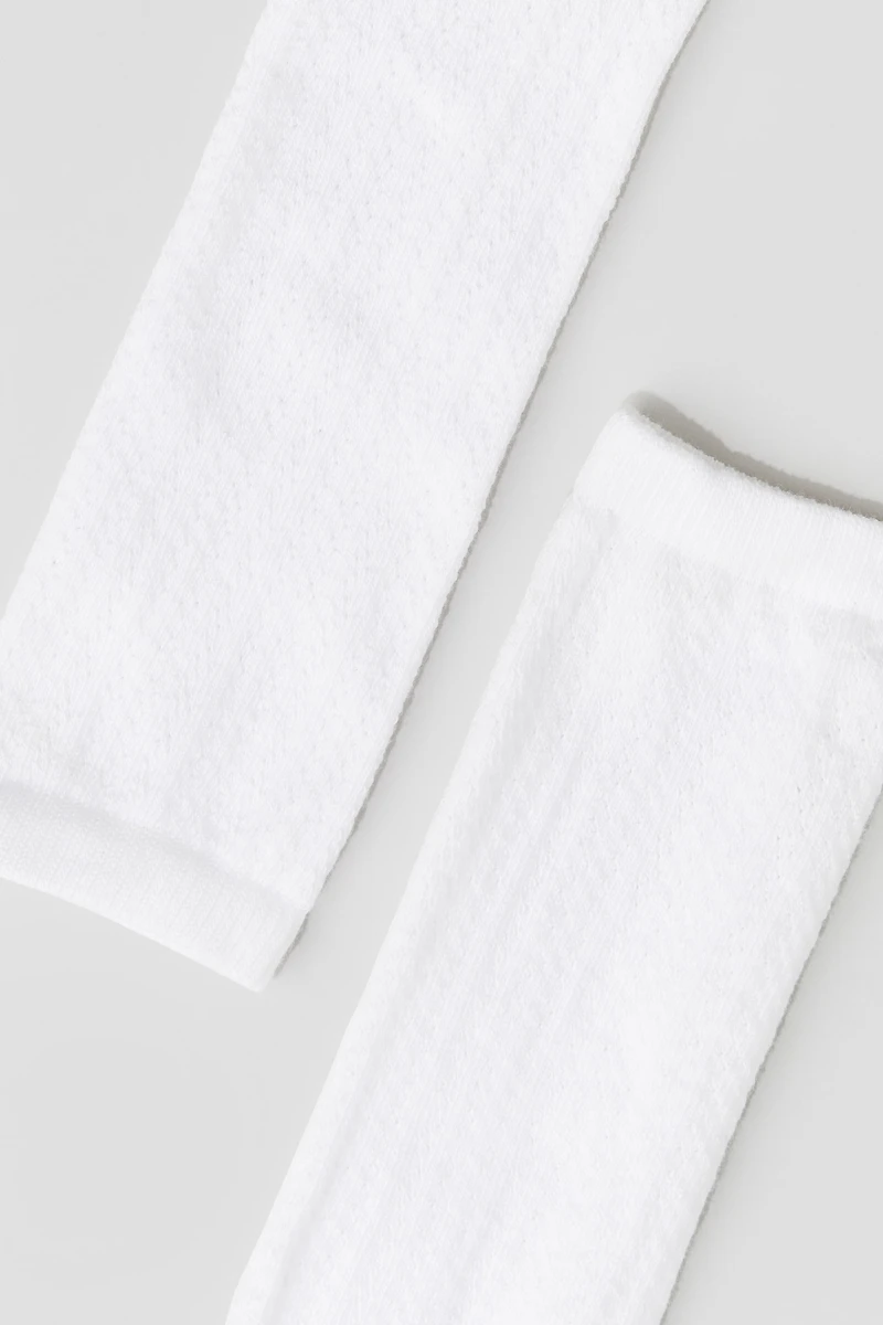 4-pack Pointelle-knit Socks