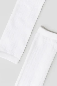 4-pack Pointelle-knit Socks