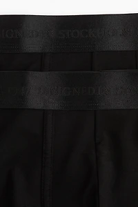 2-Pack Low-Rise Short Boxer Briefs with Lycra®