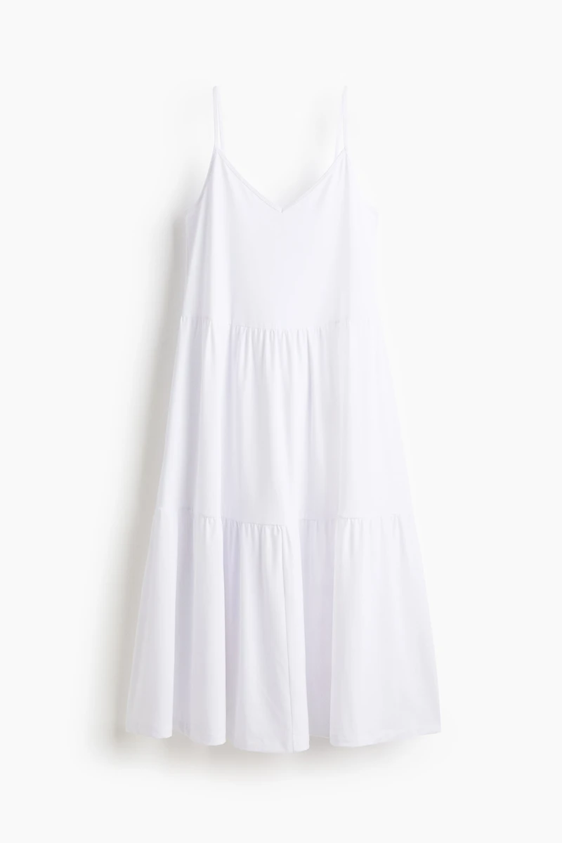 Tiered Strappy Dress