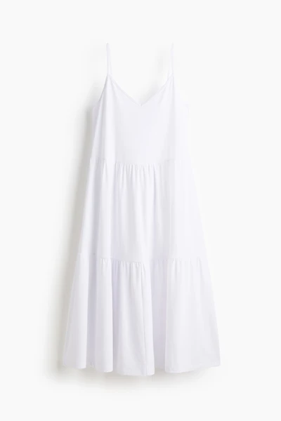 Tiered Strappy Dress